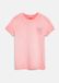 s.Oliver T-shirt Corail Coton Col rond Manches courtes Extra court Uni 170/176