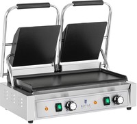 Royal Catering Dubbele contactgrill - 2 - royal_catering - 3.600 W