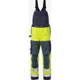 Fristads Flame Hi Vis Amerikaanse Overall Klasse 2 1585 Flam - Hi-Vis geel/marineblauw - D100