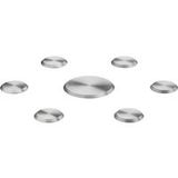 Häfele Barres de protection Cercles Acier inoxydable