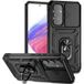 Samsung Coque Hybride Galaxy A54 5G à Anneau Rotatif avec Protection pour Appareil Photo - Noire
