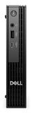 DELL Pro QCM1255 AMD Ryzen™ 5 PRO 8500GE 16 GB DDR5-SDRAM 512 GB SSD Windows 11 Pro Micro PC Mini PC Noir