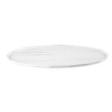 Lacor - 63251 - taartstandaard, taarthouder, keukengerei, buffet & display, melamine, BPA-vrij, vaatwasmachinebestendig, 100% stapelbaar, Ø 33 cm, hoogte: 2 cm, marmereffect look
