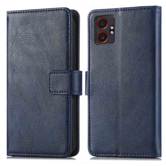 imoshion Luxe Bookcase - Samsung Galaxy Xcover 7 Pro - Donkerblauw