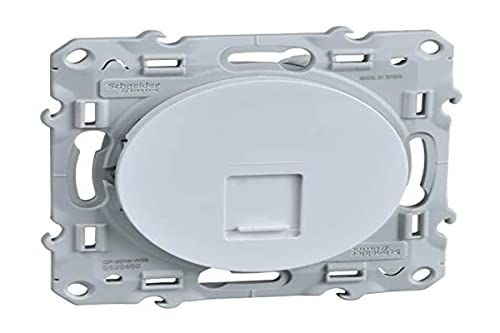 SCHNEIDER ELECTRIC S520400 afdekking voor RJ45-connector, wit