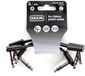 JIM MXR 3PDCISTR03R Ribbon Patch Cable Stereo Patchkabel 8cm 3-Pack