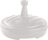 EDA Witte Ronde Parasolvoet Plastic 13 Liter
