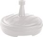 EDA Witte Ronde Parasolvoet Plastic 13 Liter
