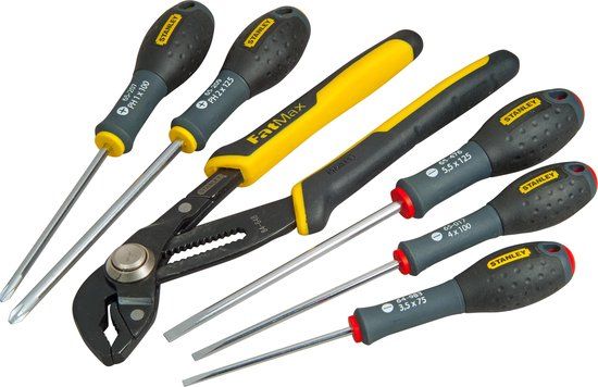 Stanley FatMax 6-delige Schroevendraaierset met Waterpomptang