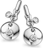 Orphelia ZO-5125 - Oorhangers Zilver 925 - 2 cm - Zirkonia
