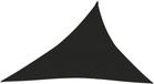 vidaXL Zonnezeil 160 g/m² 3x4x5 m HDPE Zwart