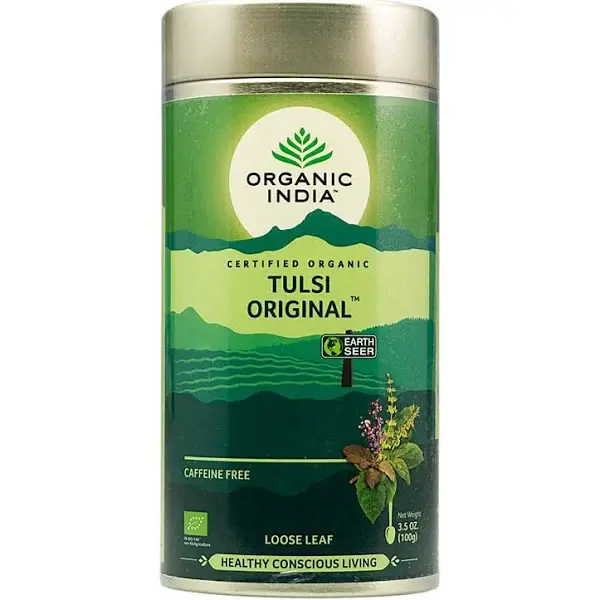 Organic India Tulsi Original Losse Thee Bio, 100 gram