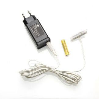 KONSTSMIDE Batterijvervanger - 2x AAA - 3 meter - Binnen - Zwart