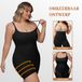 MEETWEE Meethoo Shapewear voor dames - Full Bodysuit - Seamless - Zwart - 3XL