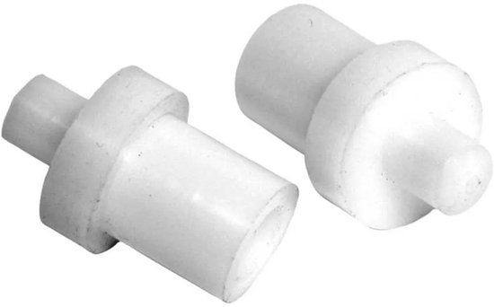 VAR Set Of 2 Nylon Caliper Tips Gereedschap Wit