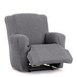 Eysa Llion sofaovertrek, lycra, grijs, 1-zits