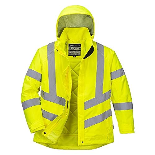 Portwest LW74 Dames Hi-Vis Winterjack, Geel, XL
