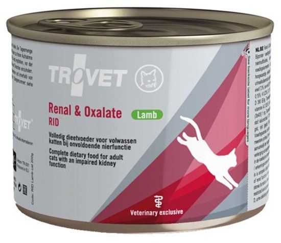 TROVET Renal & Oxalate RID (Chicken) Kat - 12 x 100 g