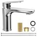 Mitigeur monocommande pour lavabo en chrome