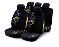 Bottari autostoelhoezenset fiore verde/viola