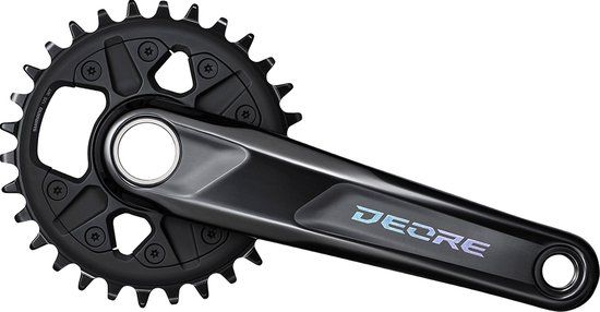 Shimano Deore M6120 Crankstel Zwart 175 mm / 30t