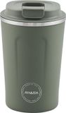 AYA&IDA CUP2GO thermosbeker koffiebeker coffee to go reisbeker 380ml Tropical Green