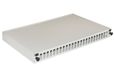 LINK Glasvezelplaat 19 inch met 24 aansluitingen Sc Duplex diepte 250 mm grijs met accessoires