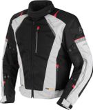 Germot X-Air Evo Pro veste textile moto femme, gris clair/noir, taille 42