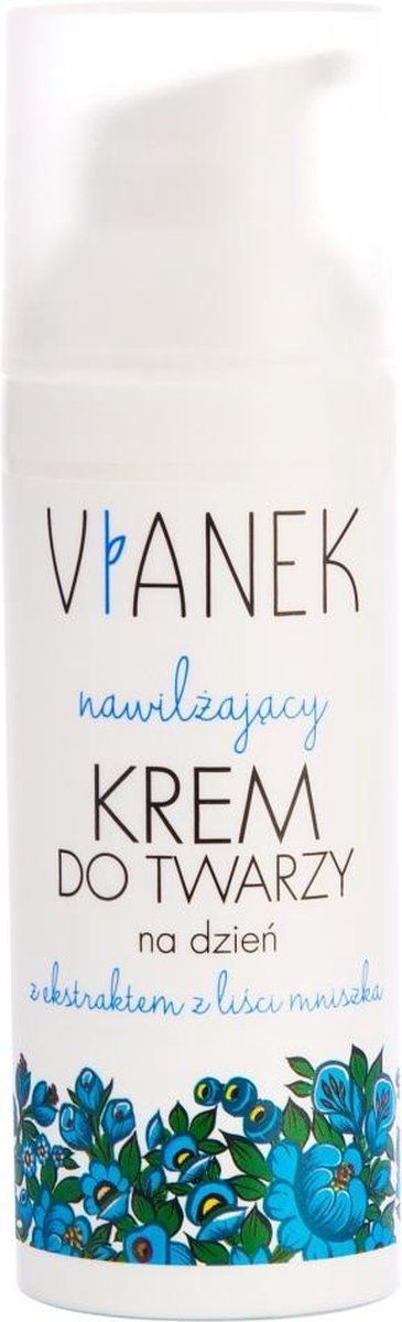VIANEK Nawilżający krem do twarzy na dzień z ekstraktem z liści mniszka 50ml