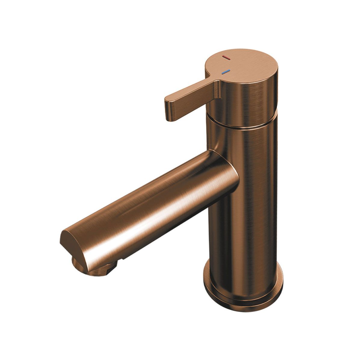 Brauer Wastafelmengkraan Opbouw Eenhendel HD1 PVD-Coating Energiebesparend Koper - Messing - 4260483797484