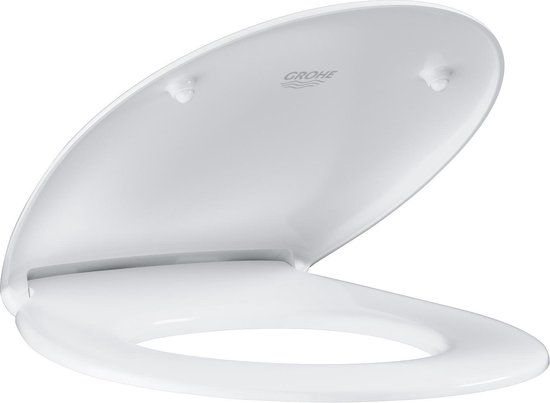 GROHE Bau WC bril - Wit - Duroplast - Incl. bevestigingsset