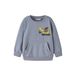NAME IT MINI sweater met print - lichtblauw