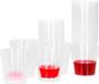 Excellent Houseware Verres à shot - 40PC - réutilisable - 30 ml - plastique