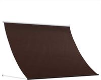 vidaXL Zonnescherm Bruin 250 x 150 cm