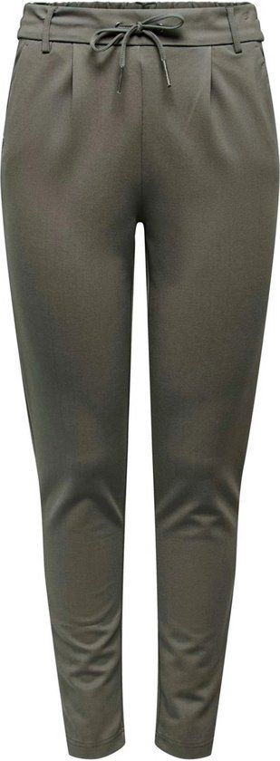 ONLY ONLPOPTRASH Tapered Fit Broek - Khaki - Maat S/30