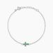 Icecat Bracelet Georgie Argent Blanc Oxyde De Zirconium