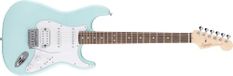 Fender Squier Debut Series HSS Stratocaster elektrische gitaar voor beginners met 2 jaar garantie, Daphne Blue