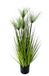 Flair Flower Cyprus gras in pot, kunststof, groen, 100 x 30 x 30 cm