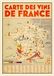 La carte des vins de France: Un poster géant informatif et décoratif