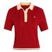 adidas Originals POLO CALI MAILLE TORSADÉE, pointure Medium