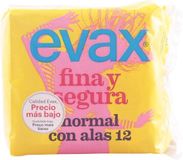 Evax Normaal Maandverband met vleugels (12 stuks)