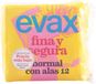 Evax Normaal Maandverband met vleugels (12 stuks)