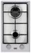 BEKO Cuisinière à gaz HDCG32220FX, 2 plaques de cuisson, 30 cm, acier inoxydable