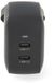 Nedis Chargeur - 35 W - GaN - PD3.0 - 2x USB-C - Noir