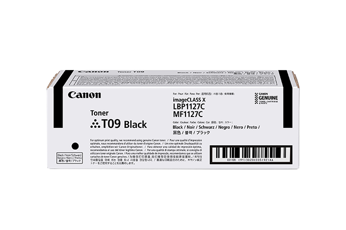 Canon TONER T09 BK - Zwart - 1 stuk - 3020C006 - Tonercartridge