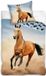 PHU CARBOTEX Paarden Dekbedovertrek Galop 140 x 200 cm - Katoen