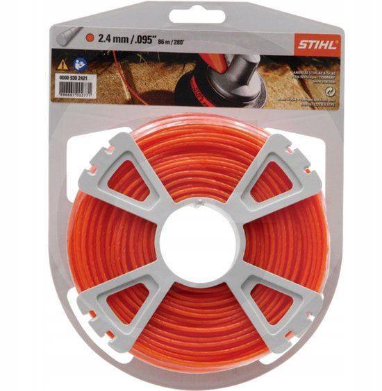 Stihl Accessoires ronde geruisloze maaidraad op rol | Ø 2,4 mm x 83,0 m