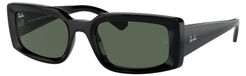 Sonnenbrille für Damen und Herren, schwarz, mit einem Vollrand