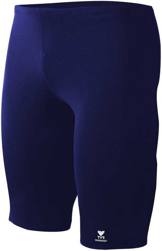 TYR Durafast Elite Solid Navy Jammer - Men's