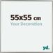 Your Decoration Cadre photo 55x55 cm Plastique Champagne Evry